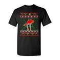 thumbnail image 1 of New Bling Santa Sweater Music Song Ugly Hot Christmas Funny Humor DT Adult T-Shirt Tee, 1 of 2