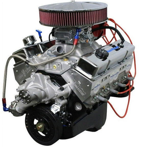 New Block Casting 350CI Cruiser Crate Engine | Base Dressed Longblock | Aluminum Heads | Roller Cam | Carbureted