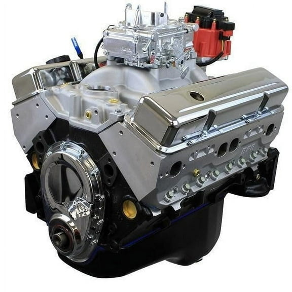 New Block Casting 350CI Cruiser Crate Engine | Base Dressed Longblock | Aluminum Heads | Roller Cam | Carbureted