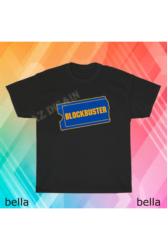New Blockbuster Video T-Shirt Funny Size S to 5XL