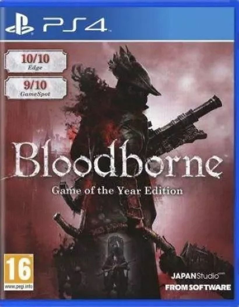 New Bloodborne Game of the Year Edition Playstation 4 PS4 PS5 Bloodborne  GOTY - Walmart Business Supplies, image size:820x1054