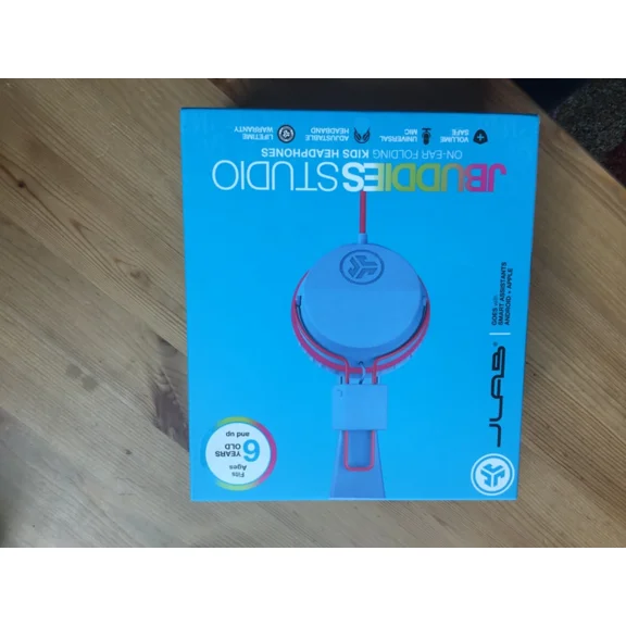 New Blue Jlab Jbuddies Studio Kids Wired On-Ear Headphones - Sealed