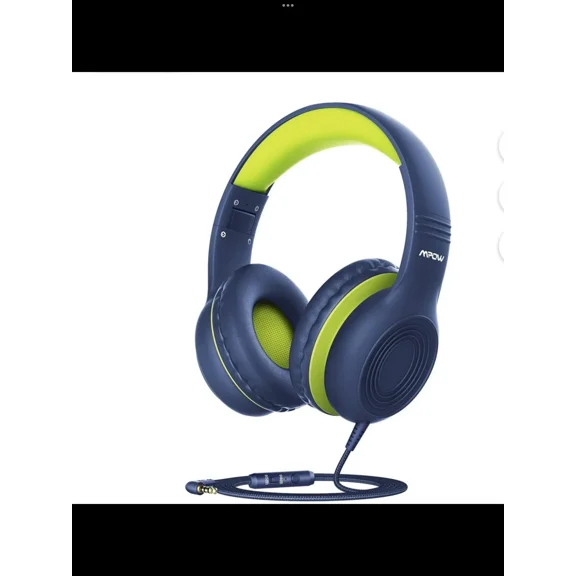 New! Blue- Mpow Dream Explore Inspire. Wired Headphones Model Bh297B