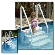 New Blue Wave Above Ground Easy Entry Pool Step Swimming Pool Durable -Up to 54"