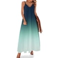 thumbnail image 1 of New Blue sky om Sleeveless Dress dress for woman Long dress Women's summer suit, 1 of 4