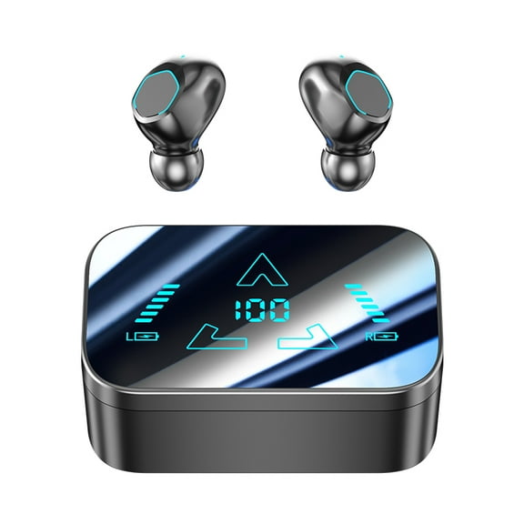 New Bluetooth 5.4 Wareless Earphones High Sound Quality Earbuds Ultra-long Working High Power In-ear Digital Display Screen Rechargeable Earphones Up to 65% off!