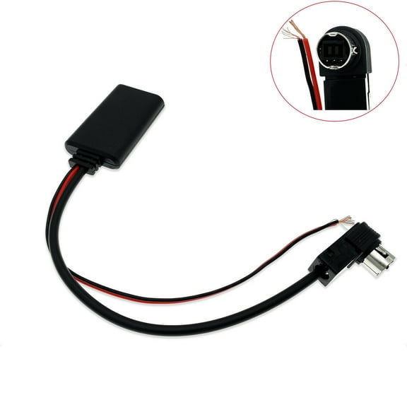 New Bluetooth Aux Adapter Cable For Alpine CDA-9833 CDA-9833R CDA-9835 CDA-9847R