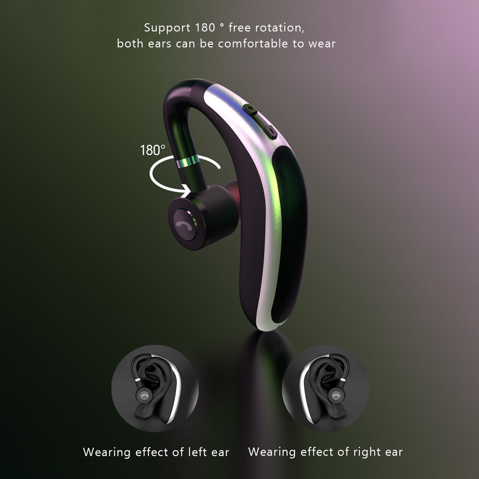 New Bluetooth Headset In Ear High Power Super Long Standby Business