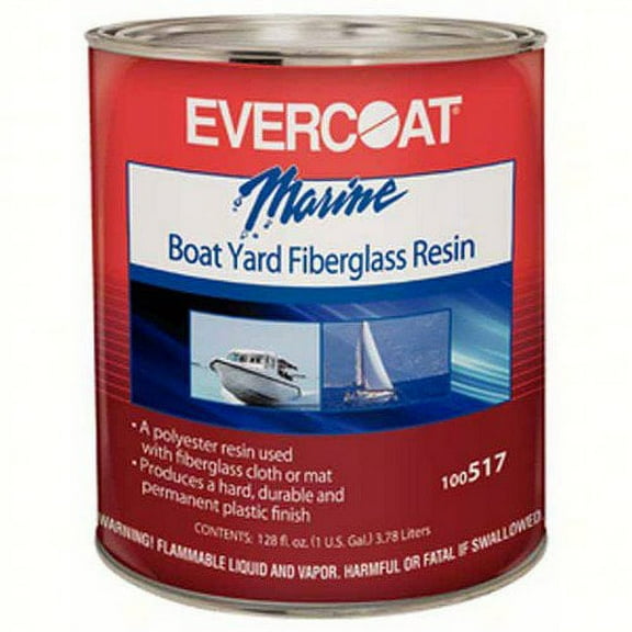 New Boat Yard Resin With Wax evercoat 100517 Gallon