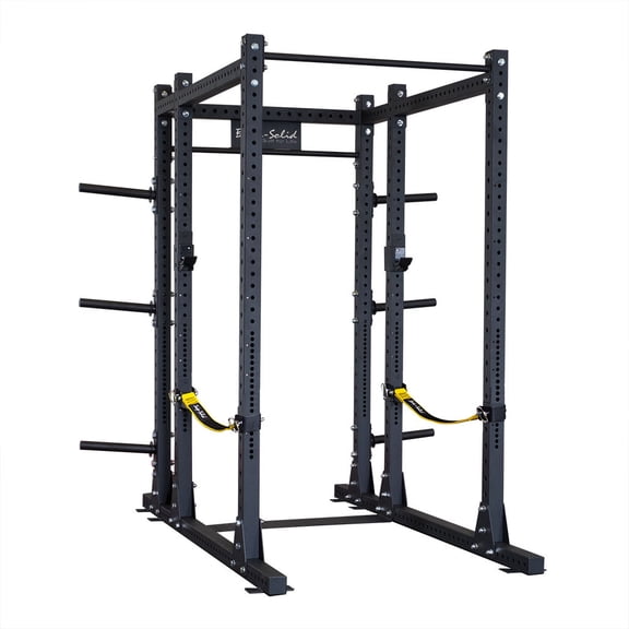 New Body Solid Pro Clubline SPR1000SSBACK Power Rack with Rear Extension and Safety Straps