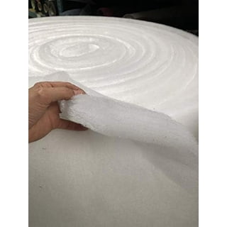 Mybecca 36 inch Wide (1 Yard) Quilt Batting Multipurpose Dacron Fiber Polyester Wadding Fabric 1/2 Loft Upholstery Grade Padding