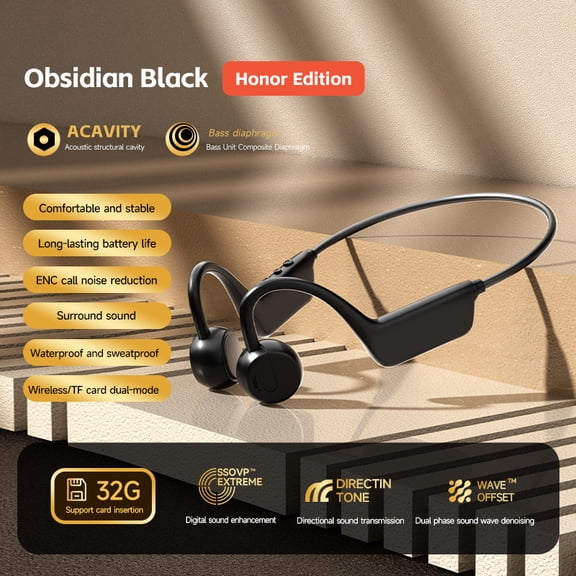 New Bone Conduction Headset Wireless Swimming Sports Headphone IPX8 Bluetooth 5.4 With Mic Waterproof Exercise Fitness 2026 Hot