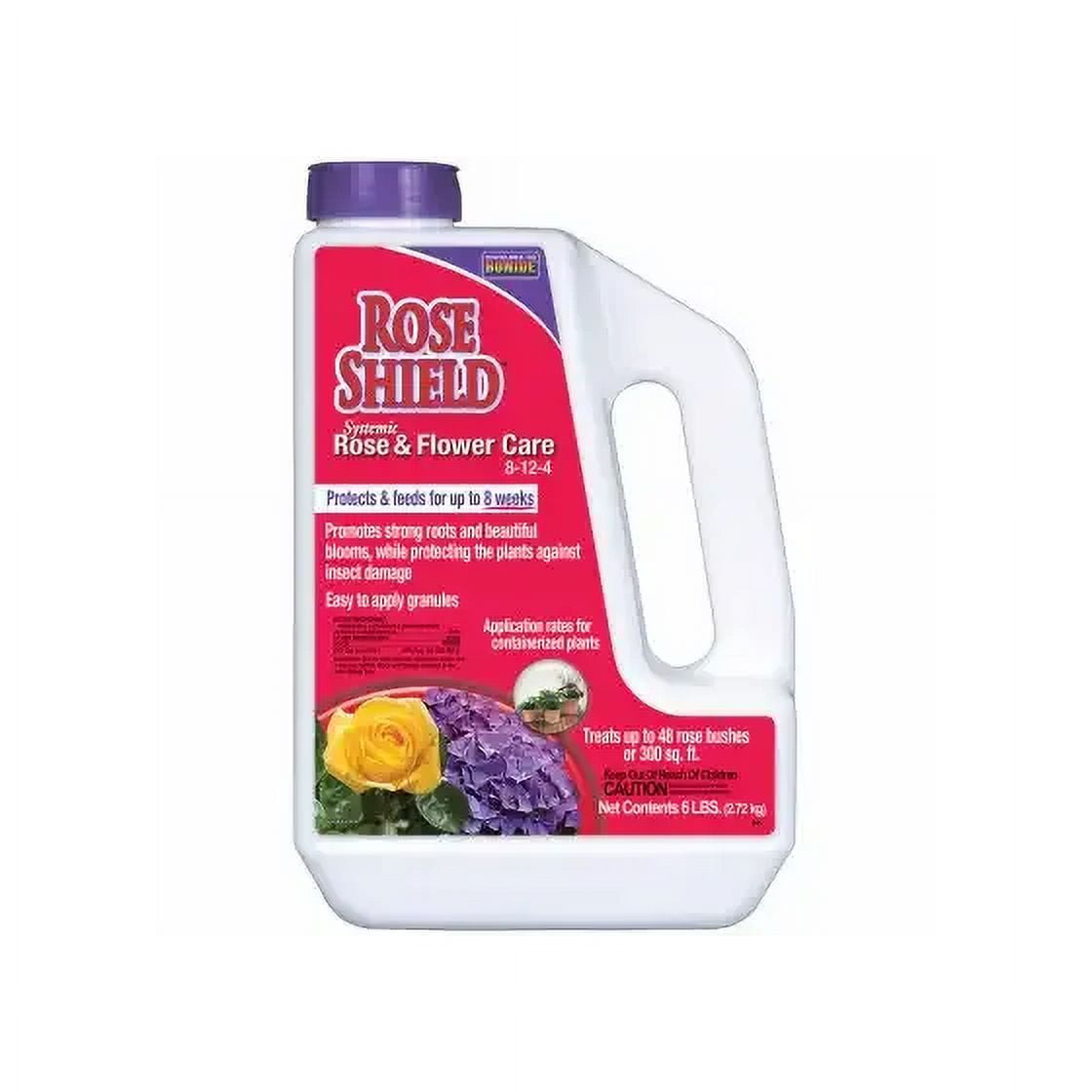 New Bonide 946 Rose Shield Insecticide and Feed, Granules, 6 Pound