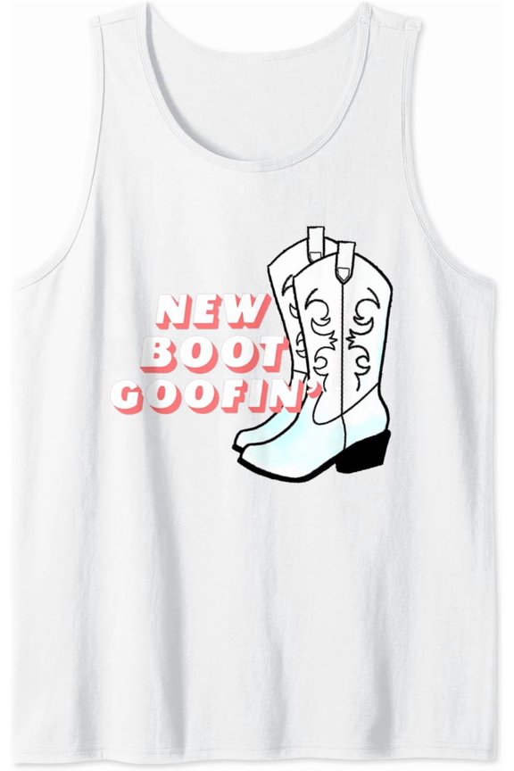 New Boot Groove Cowboy Country Tank Top Size S-3XL