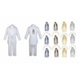 thumbnail image 1 of New Born Boy Christening Baptism White Tail Tux Virgin Mary Embroidery Back Sm-7, 1 of 1