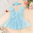 thumbnail image 1 of New Born Clothes Baby Girl Baby Girl Bodysuit Romper Dresses Baby Outfits Girl 1st Birthday Dress Baby Girl Outfits 6-9 Months, 1 of 3