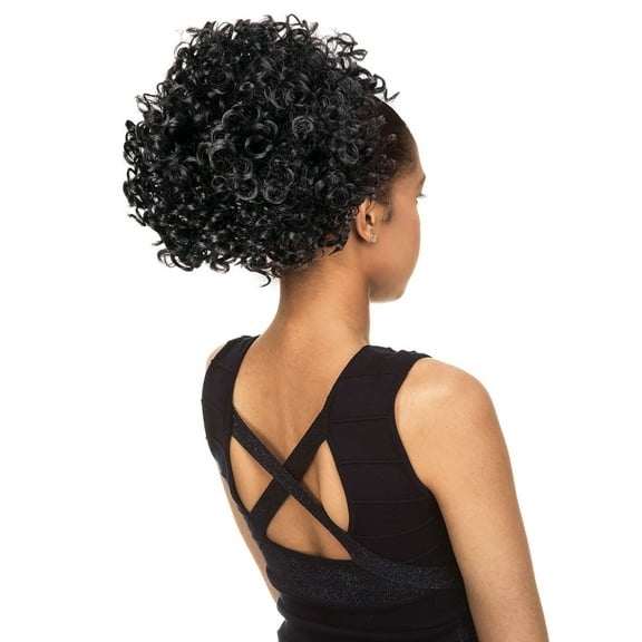 New Born Free Synthetic Drawstring Ponytail - 0379 POPPY (FS/CINNAMON)