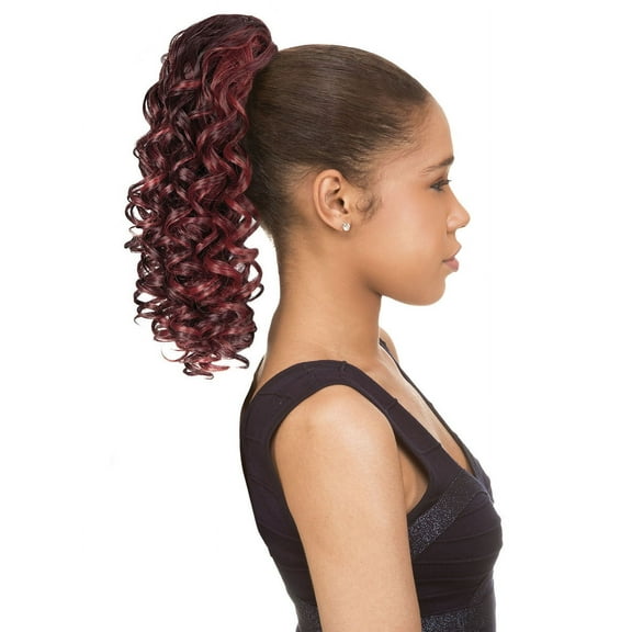 New Born Free Synthetic Drawstring Ponytail - 0384 CAMELLIA (2)