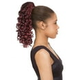 thumbnail image 1 of New Born Free Synthetic Drawstring Ponytail - 0384 CAMELLIA (T1B/REDWINE), 1 of 2