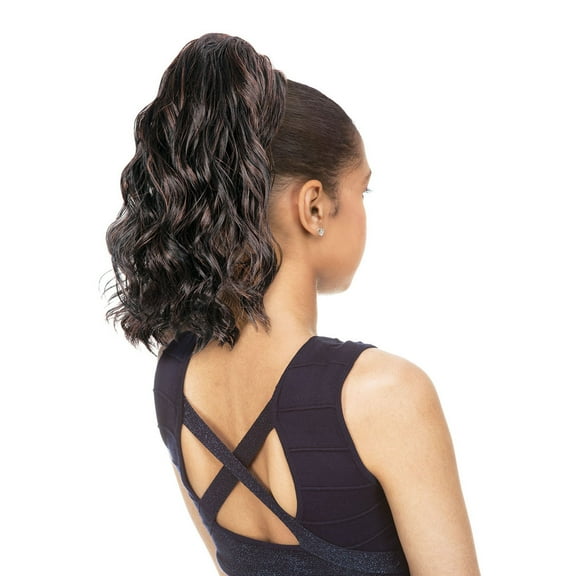 New Born Free Synthetic Drawstring Ponytail Wavy Style - 0386 MARIGOLD (FS1B/30)