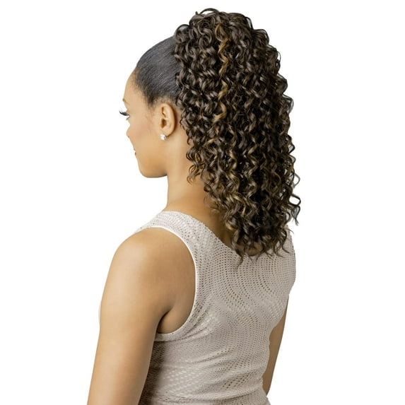 New Born Synthetic Drawstring Ponytail - 0233 GWEN (2 Dark Brown)