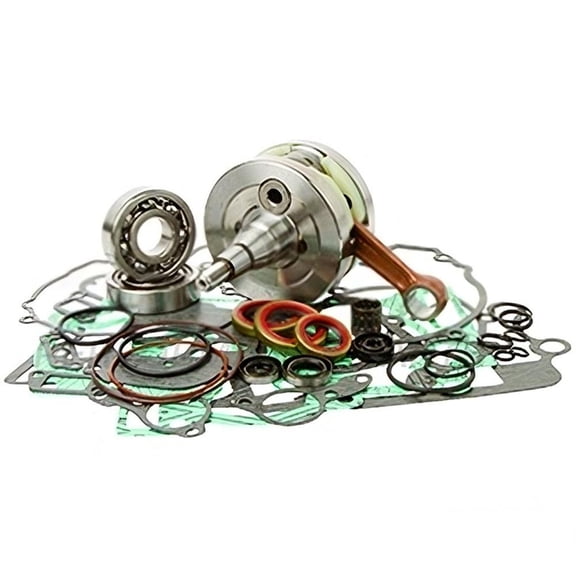 Complete Bottom End Engine Rebuild Kit Compatible with 2007-2015 KTM 125 SX Husqvarna TC 125 124.8cc 2-Stroke Crankshaft Assembly Bearing Seal Kit 503.30.015.200