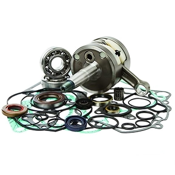 Bottom End Crankshaft Rebuild Kit Compatible with 2009-2016 KTM 65 SX 65 XC 65cc 2-Stroke 45.0mm Bore Main Bearings Oil Seals Gasket Set 462.30.015.000