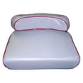 thumbnail image 1 of Grey Bottom Seat Cushion with Hardware Compatible with Massey Ferguson 135 150 165 178 185 235 245 282 35 50 65 85 TE20 TO20 TO30 TO35 20C 30 40 2135 2200 555 Replaces 513353M91 S.00610, 1 of 1