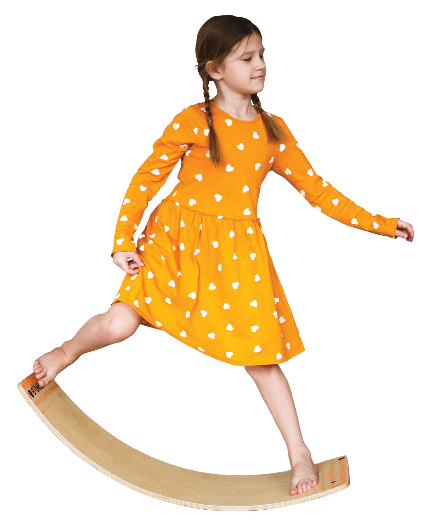 New Bounce Balance Board – Premium Wooden Wobble Board for Exercise & Balance Training – Supports Up to 480 lbs – Large 11.8"x35" – For Teens & Adults