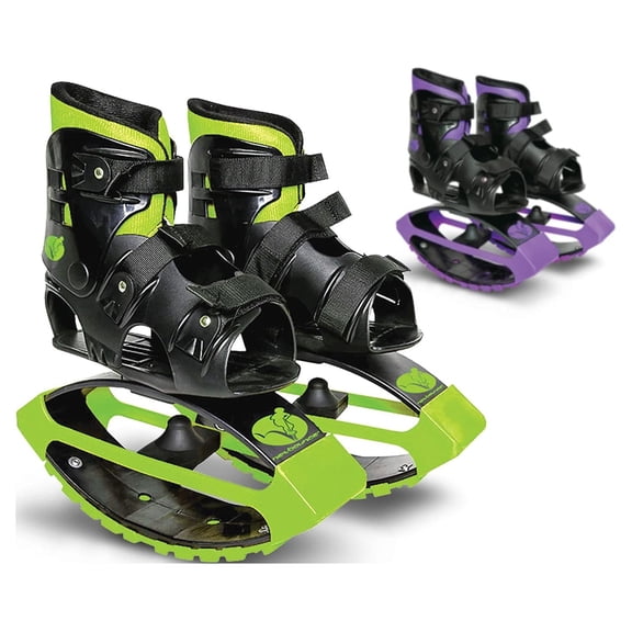New Bounce Kangaroo Shoes for Kids Ages 8-12 – Jumping Shoes for Bouncing, Green – Fun & Active Bounce Shoes for Physical Play