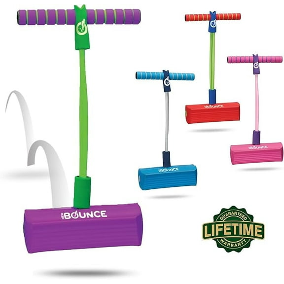 New Bounce Pogo Stick for Toddlers - Foam Jumper for Age 3,4,5,6,7,8 - Outdoor Jumping Toys - Birthday Gift for Toddler Girls and Boys