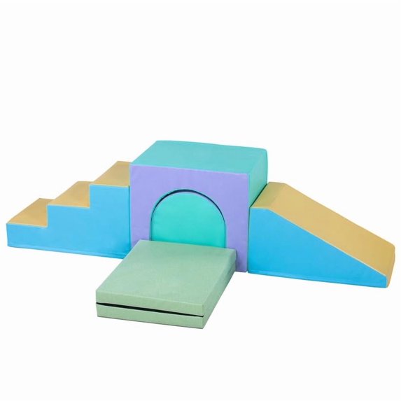 New Bounce Toddler Climbing Toys - Soft Play Set for Kids - Foam Climbing Blocks - Safe Soft Gym Equipment - Great for All Ages