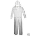 thumbnail image 1 of New Boy Infant Toddler Christening Baptism Church Long Sleeve Vest Set Suit S-4T, 1 of 4