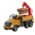 thumbnail image 1 of New Boys Construction Dump Truck Toys Alloy Realistic Excavator Pull Back Truck With Lights And Sounds,Christmas Gifts For Kids,Party Favors, 1 of 5