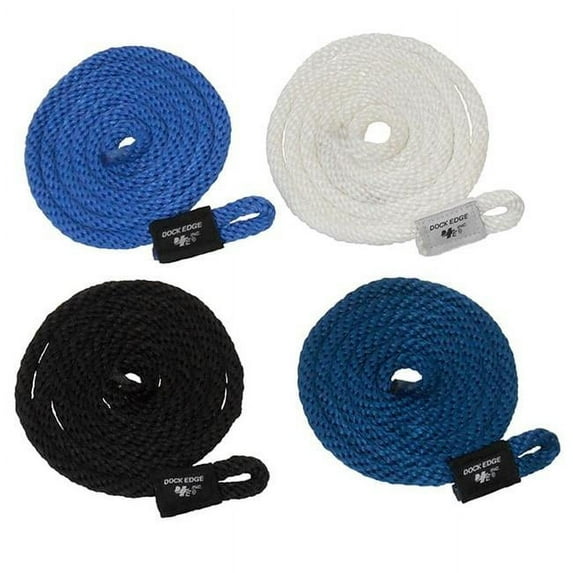 New Braided Polypropylene Fender Line dock Edge 91-579-f 3/8" x 8' Navy Blue