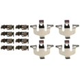 thumbnail image 1 of New Brake Hardware Kit Compatible With Audi Q7 Progressiv 6 Cyl 3.0L S5 Sportback Prestige 6 Cyl 3.0L A6 Quattro Technik Q7 Technik 2017-2019 By Rayh18260a, 1 of 2
