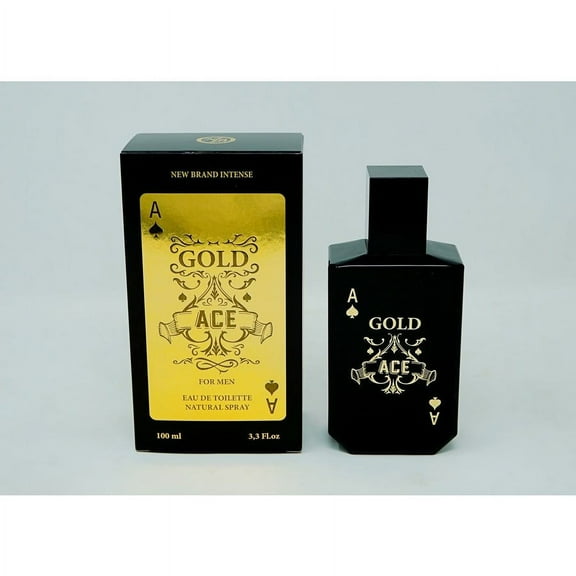 New Brand Intense Gold Ace , 3.3 oz EDP Spray