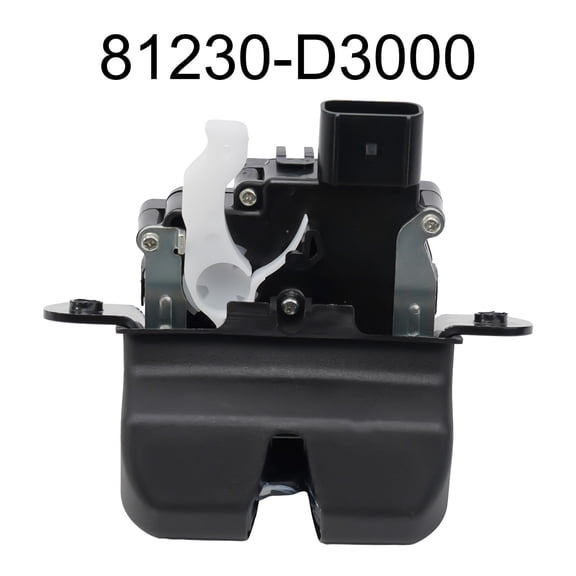 New Brand Practical To Use Durable Plug-and-play Lock Latch Trunk Tailgate 81230-D3000 Black Easy Installation