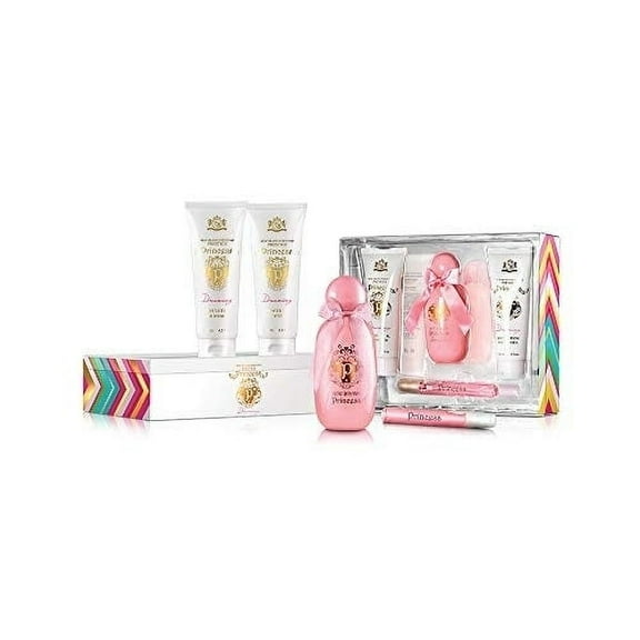 New Brand Prestige Princess Dreaming , 4 Pc Gift Set 3.3oz EDP Spray, 0.5oz EDP Spray, 4.3oz Shower Gel, 4.3oz Body Lotion