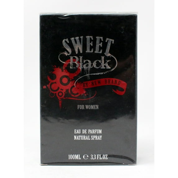 New Brand Purfumes Sweet Black Eau De Parfum 3.3 Ounce