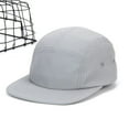 thumbnail image 1 of New Breathable Men Women Waterproof Quick Drying 5 Panel Baseball Cap Cappello Hip Hop Hats Casquette Snapback Caps GREY, 1 of 8