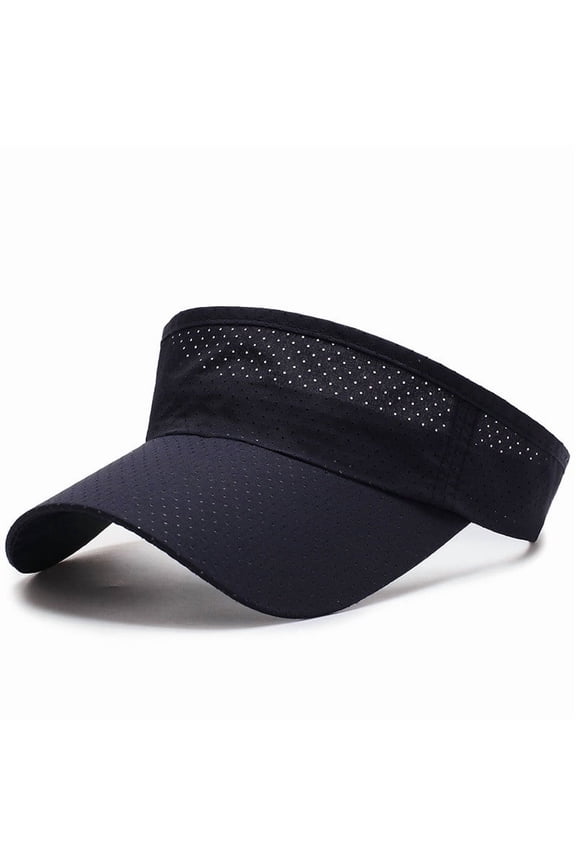 New Breathable Perforated Topless Sun Hat Summer Outdoor Empty Top Baseball Cap for Men Women