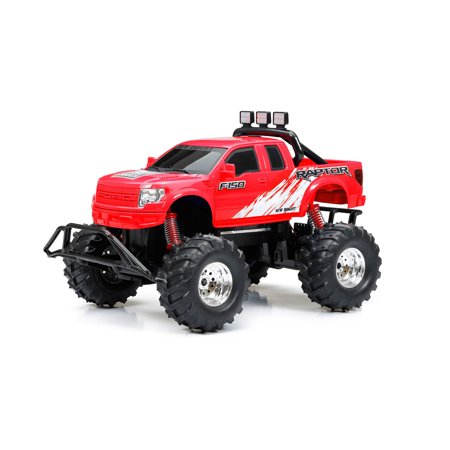 New Bright 1:10 R/C Chargers Ford Raptor - Red Style 61088U-R Recommended Ages 6 years and up
