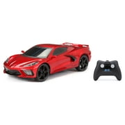 New Bright (1:12) Chevrolet Corvette Battery Remote Control Red Sports Car, 61222-10R Child