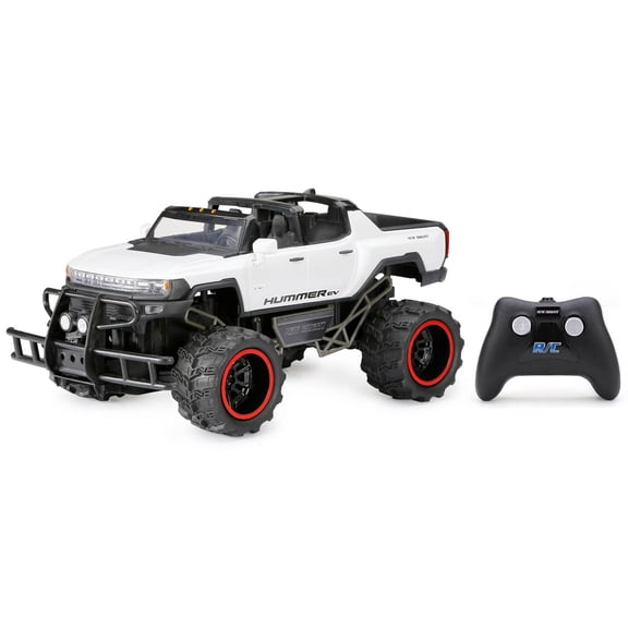 New Bright (1:14) Hummer EV Battery Remote Control White Truck, 61474U-7H