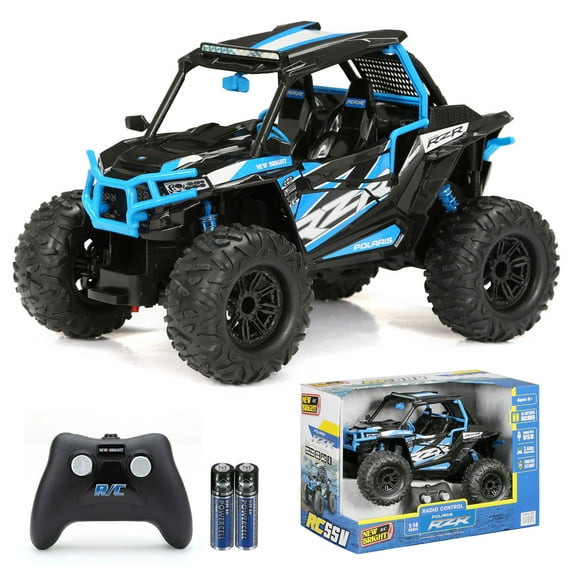 New Bright (1:14) Polaris RZR Battery Remote Control Blue ATV, 1475U-2B Child