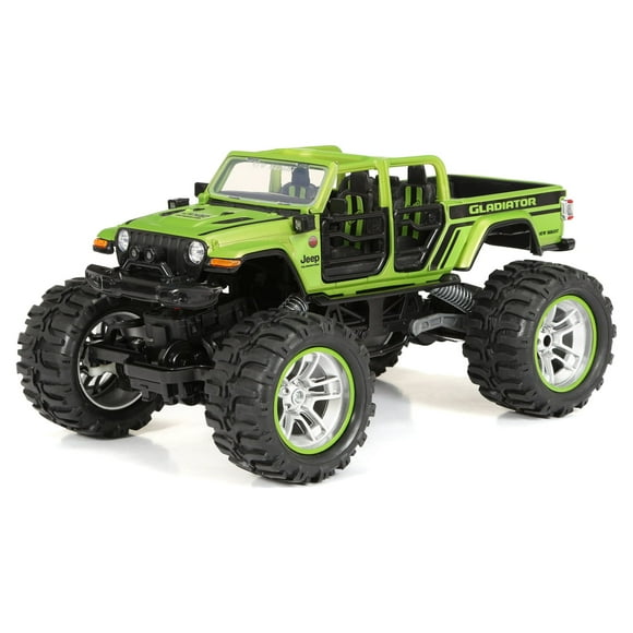 New Bright 1:14 R C 4x4 Jeep Gladiator Rock Crawler - Age Group 6 Years and up
