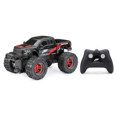 New Bright (1:16) Forza Ford Raptor Battery Remote Control Black Truck, 1688UF-2K Child