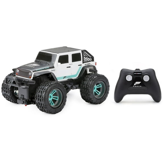 New Bright (1:16) Forza Jeep Battery Radio Control Truck, White 1688UF-4H