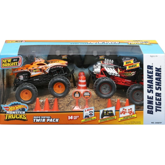 New Bright (1:24) Battery-Powered RC Monster Truck, 2450TP